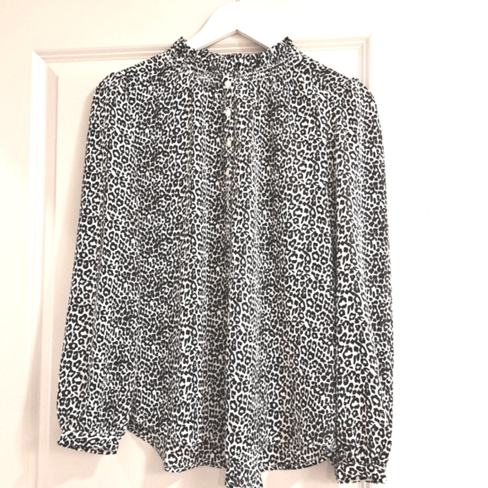 Loft Blouse Petite M NWOT